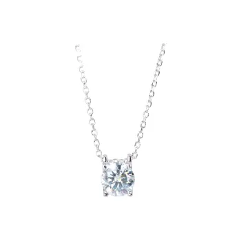 ZURY S925 Silver Necklace, Collarbone Chain Women's Silver