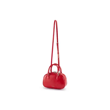 Soullight Soft Skin Feel Crossbody Bag One Shoulder Handbag Cell Phone Pouch Medium Size Women's Red/Black/Brown