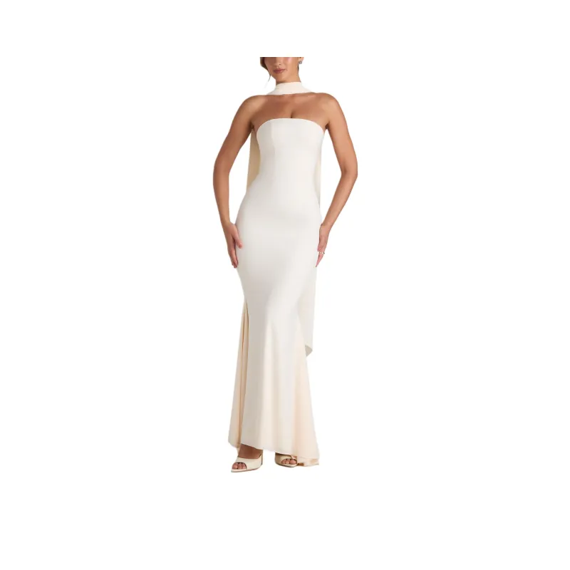 OH POLLY IMOGENE Evening Dress Women's Ivory/Ivory-0