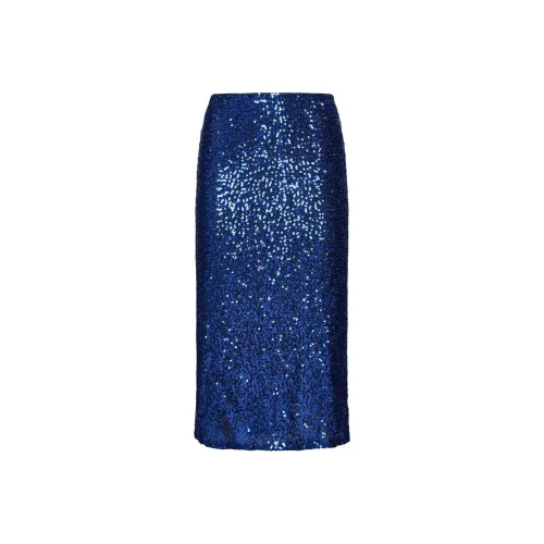 BAUM UND PFERDGARTEN Casual Long Skirt Women's Blue
