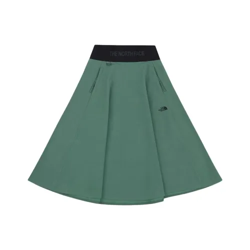 THE NORTH FACE City Outdoor Collection UE Collection SS25 Casual Long Skirts Women's Duck Green