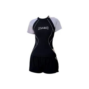 YUKE Two Piece Swimsuits Women's Classic Black
