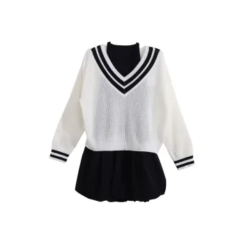 QYPRF Two Piece Skirt Sets Women's