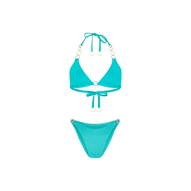Agent Provocateur Bikini Women's Cyan-0