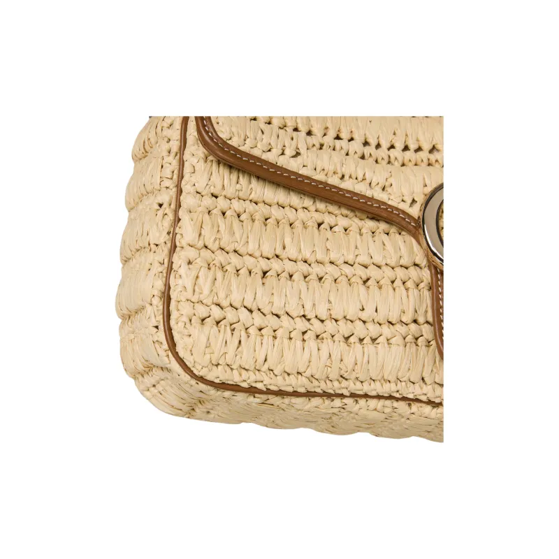 GUCCI GG Marmont Viscose Shoulder Bag Medium Size Women's Beige-6