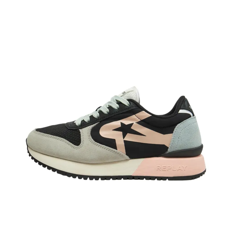 REPLAY Abrasion Resistant Low Top Casual Shoes Women's Multicolor-0