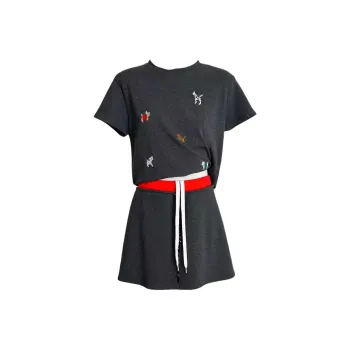 PLAY BUSH Two Piece Skirt Sets Women's