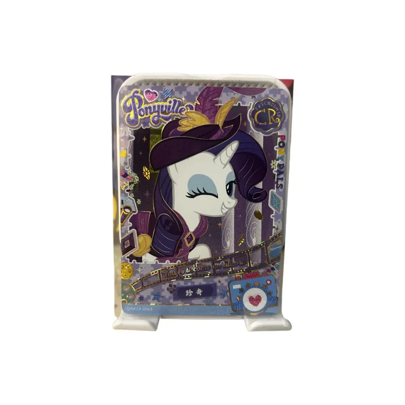 KAYOU Fun Shadow Four Piece Black Back CR Pinkie Pie Fluttershy Rarity Purple Joy Yuyi IP/Anime Cards 1 Pc-3