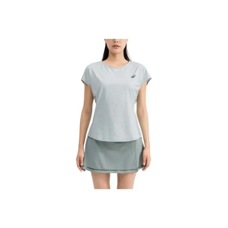 DECATHLON ARTENGO Tennis Tops Women's Celadon Green-0
