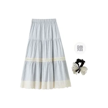 PAVEA Casual Long Skirt Women's