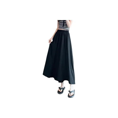 SITOL Casual Long Skirts Women's Black