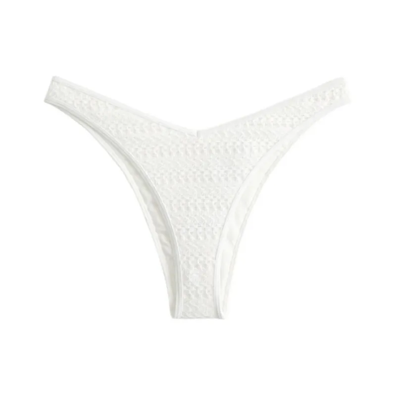 Hollister Swimming Shorts Women's White-0