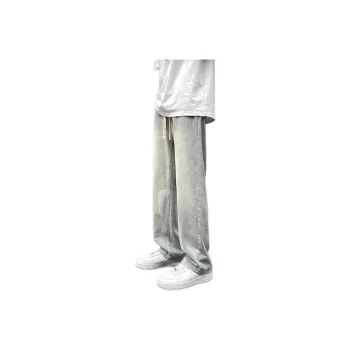 FAWENXIANGZI Jeans Men Yellow Mud