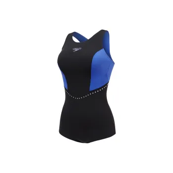 Speedo One piece Swimsuit Women's Black/Blue