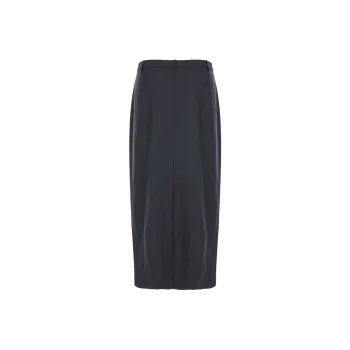 THEORY High Rise Straight Leg Maxi Skirt