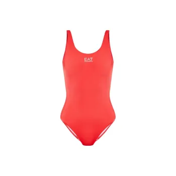 EMPORIO ARMANI EA7 SS25 One piece Swimsuit Women's Red