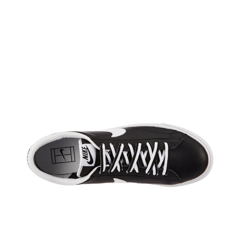 Nike Tennis Classic Anti Slip Wear Resistant Low Top Skateboard Shoes Men's Black-2