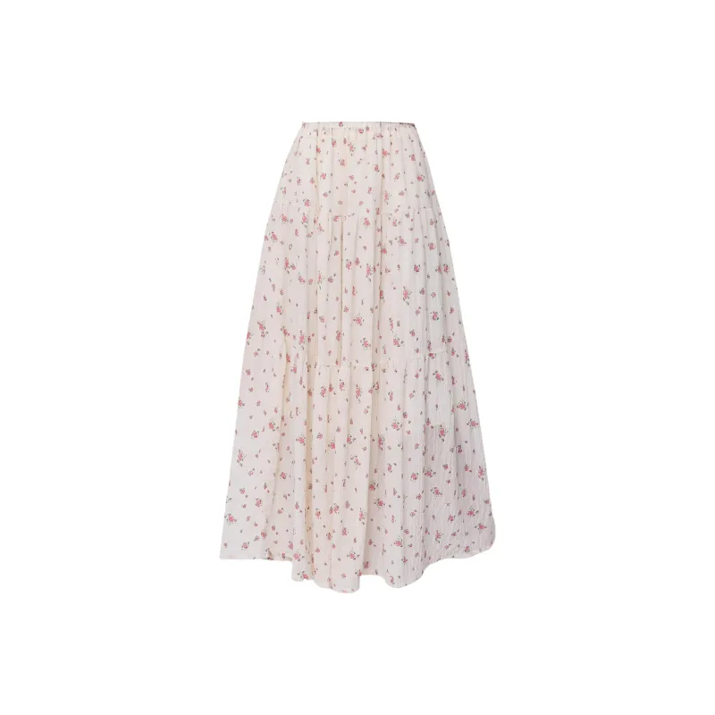 Mu Xiao Xin Casual Long Skirt Women's-0