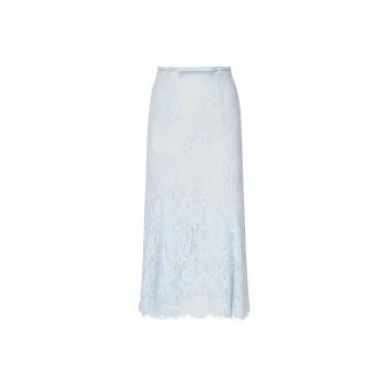 Self portrait Lace Embellished Midi Skirt