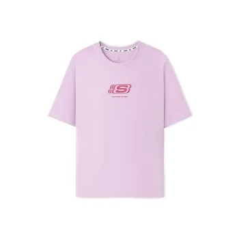 Skechers Sports Alliance Series T Shirt Unisex Light Pink Red 03JG