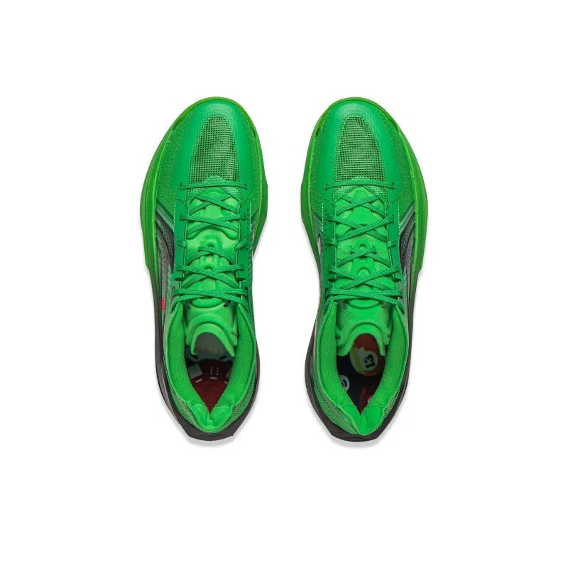 LINING Ultralight Basketball Shoes Men Low Top Medium Green-3