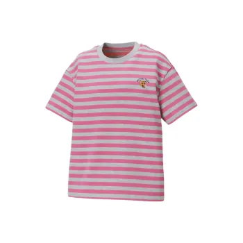 Onitsuka Tiger Drop Shoulder Sleeve T Shirt Women's Pink