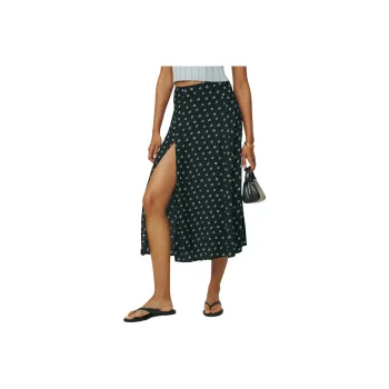 Reformation Zoe Floral print Midi Skirt