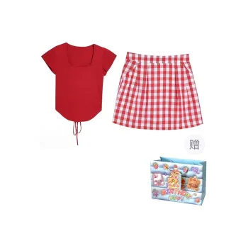 TWOPLUMGIRLS Skirt Set Women's Red