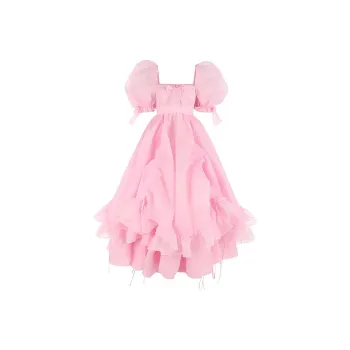Selkie Collection FW24 Evening Dress Women's Ezio Pink