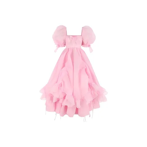 Selkie Collection FW24 Evening Dress Women's Ezio Pink