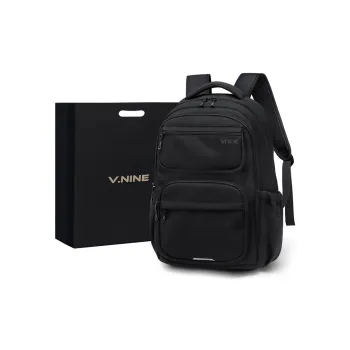 V.NINE Fabric Backpack Unisex Multicolor