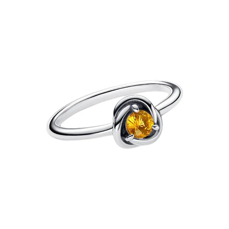 Pandora Crystal Rings Unisex Silver-1