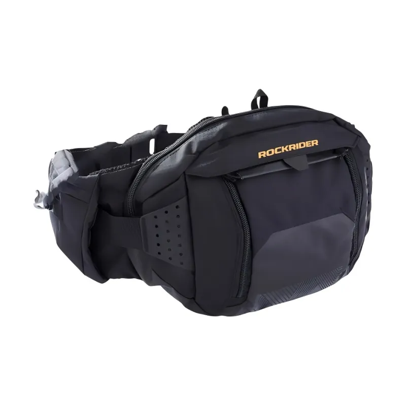 DECATHLON Polyester Fanny Pack Unisex Black-0