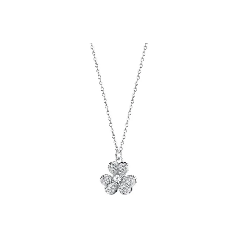 QUIET LOVE S925 Silver Necklaces Women's-0