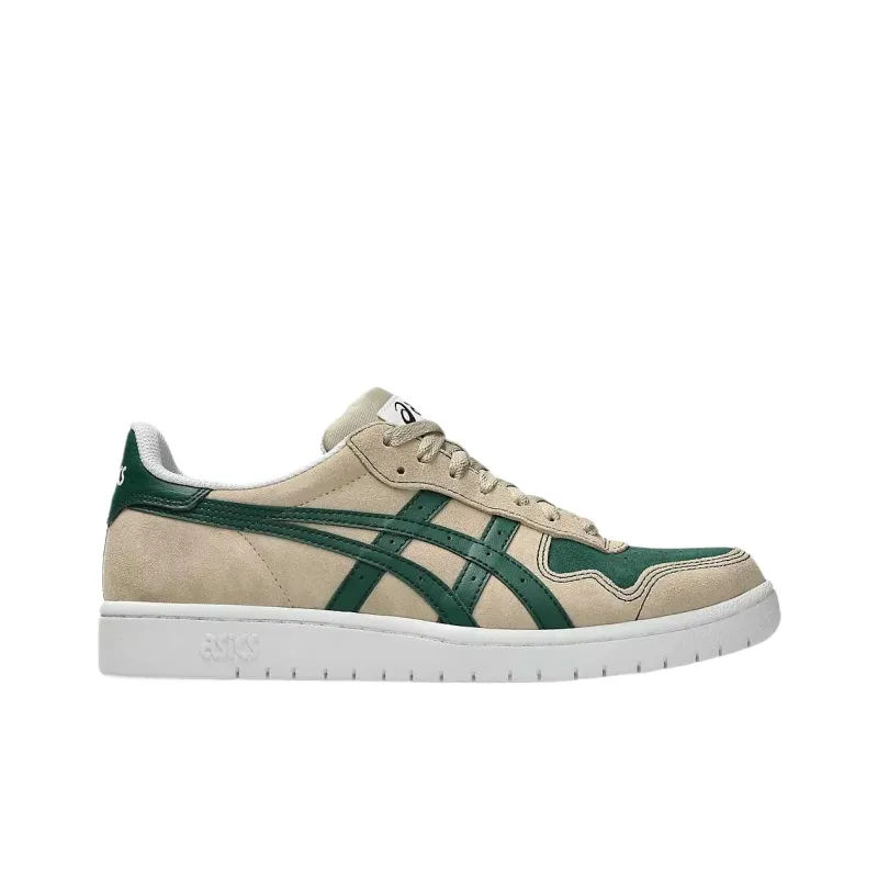 Asics JAPAN PRO Slip Resistant Low Top Casual Shoes Men's Brown Green-1