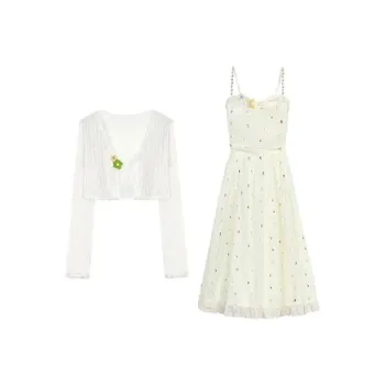 LEMON FAIRY Two Piece Skirt Sets Women's