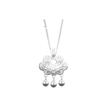 Bear Silversmith 999 Fine Silver Sterling Silver Necklace Women's