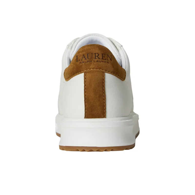 LAUREN RALPH LAUREN Ainsley Low Top Skateboard Shoes Women's White-4