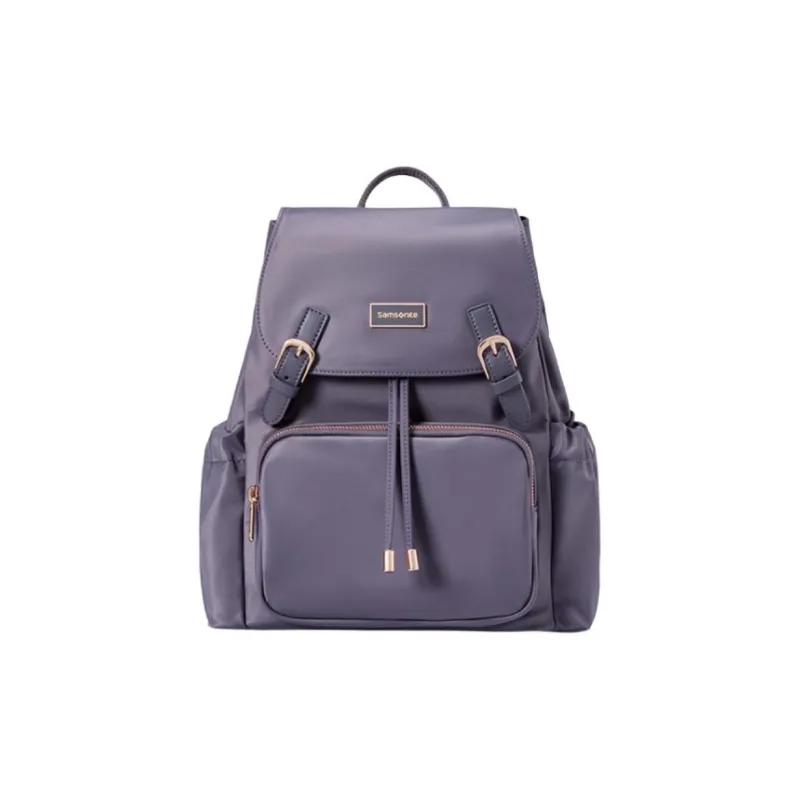 SAMSONITE Fabric Backpack Medium Size Women's Purple-0