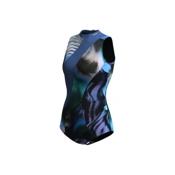 TOSWIM One piece Swimsuit Women's Glimmering Blue Shadow