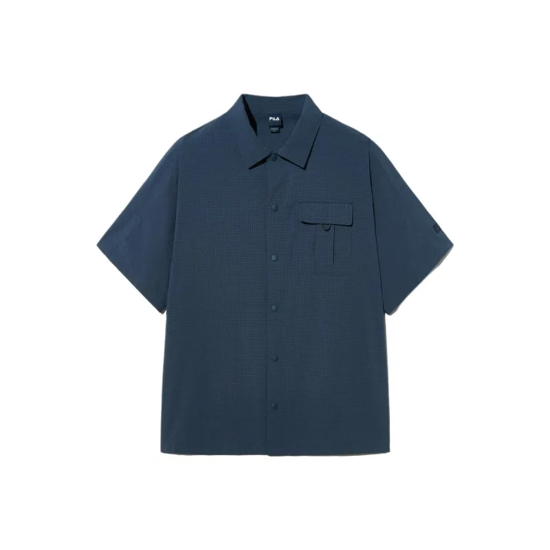 FILA Shirt Unisex Dark Marine Blue-0