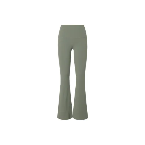 Nike Athletic Trousers Women's Light Army Green