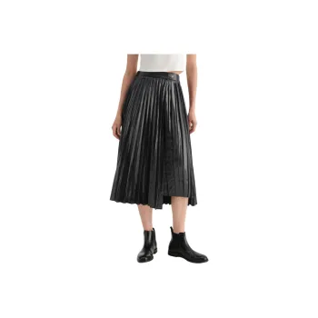 KARL LAGERFELD FW23 Casual Long Skirt Women's Blue