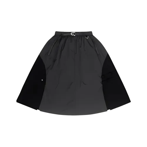 Converse Casual Long Skirts Women's Gray