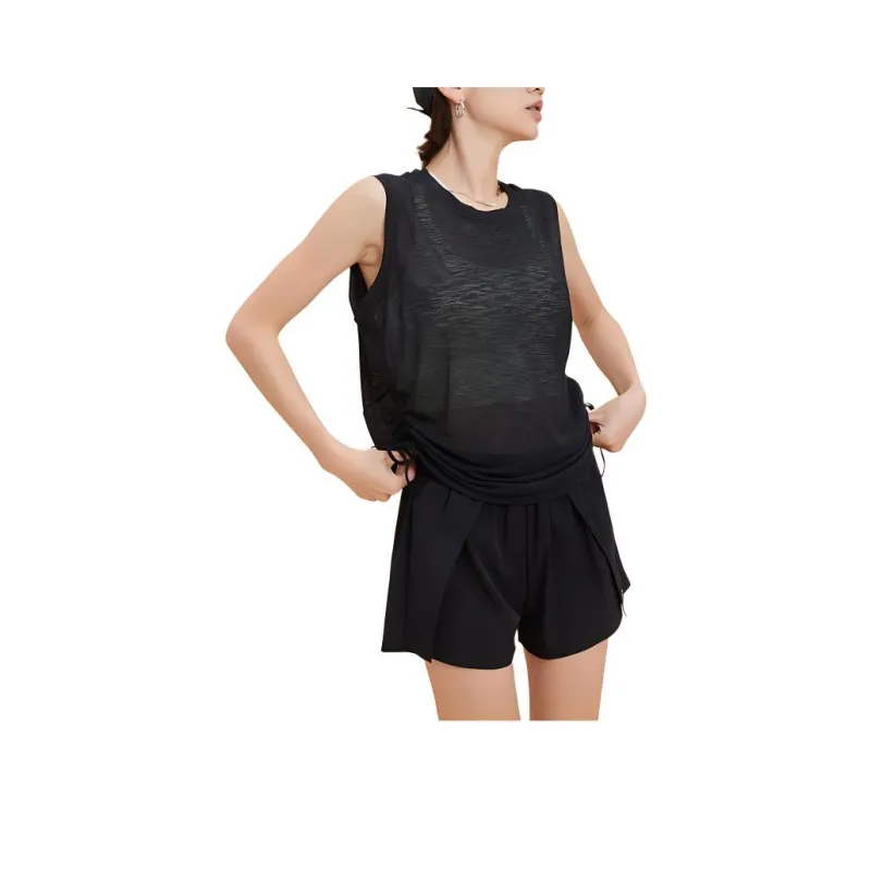 Annerun Sleeveless Sports Shirts Women's-2