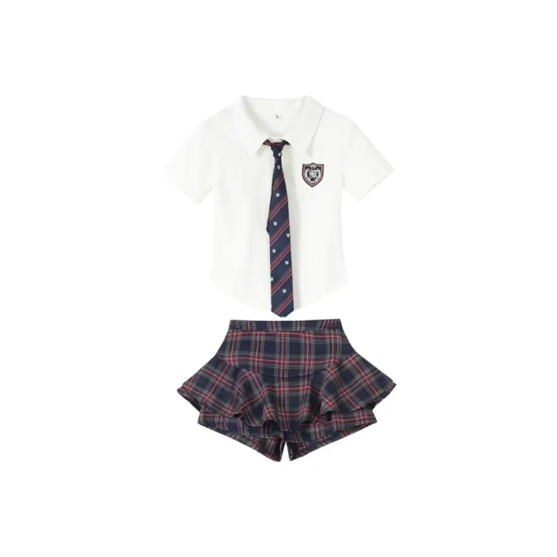 Mu Qingqing Two Piece Skirt Sets Women's-0
