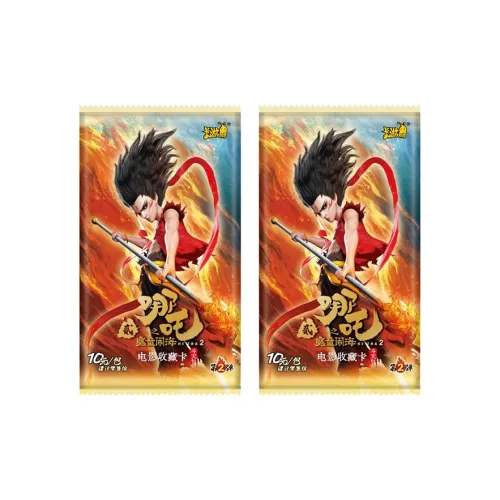 KAYOU Ne Zha  The Magic Child Stirs The Sea Volume 2 Of The Heavenly Battles IP/Anime Cards Full Box 18 Bags