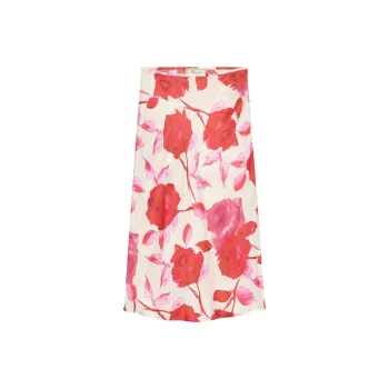 Blumarine Floral print Midi Skirt