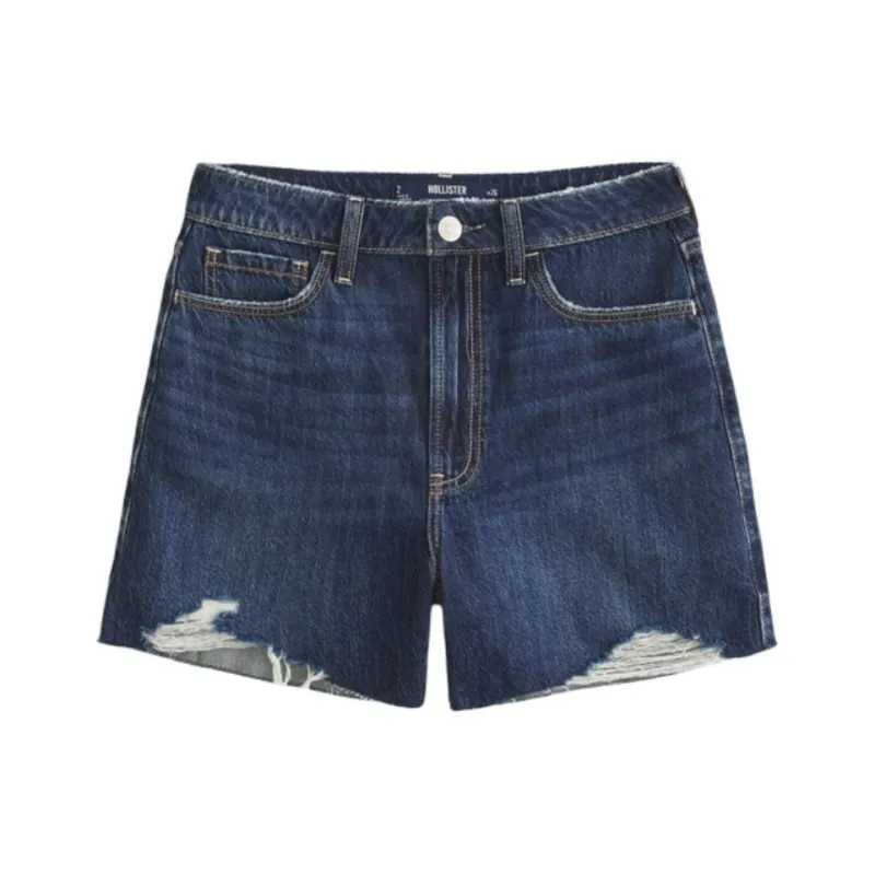 Hollister Denim Shorts Women's Blue-0