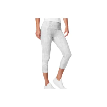 Lululemon Wunder Under Athletic Trousers Women's Gray White Print
